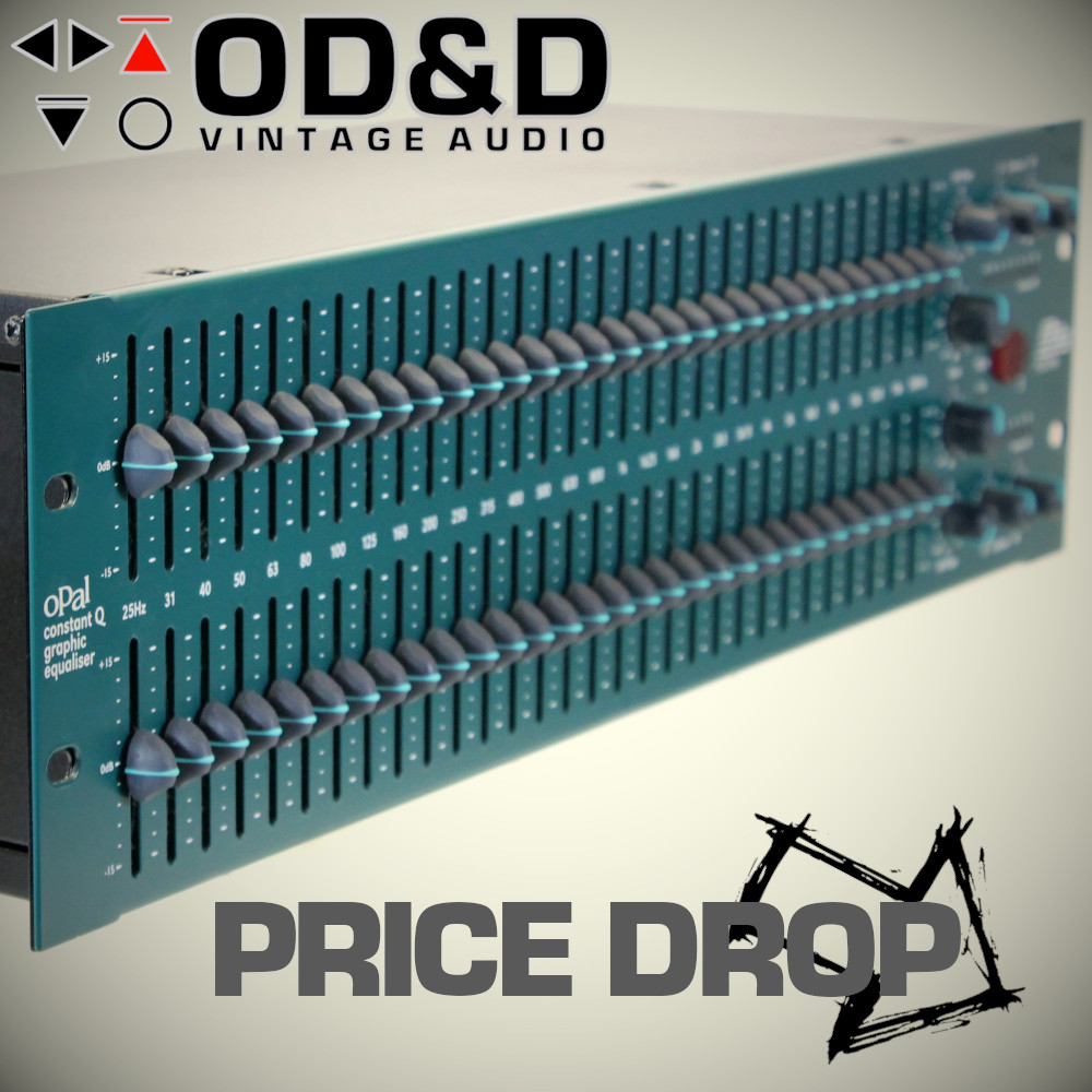 Odndvintage's tweet photo. BSS Price Drop!! All the Opal Graphic Equalizers we have on stock permanently reduced in price! Take a look at our website to checkout the super deal! 

-> https://t.co/QtxeWQTwAn 

#eq #equalizer #audiogear #studiogear #graphicequalizer https://t.co/WXnCJzzl5i