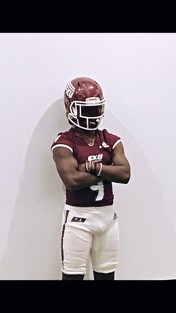 Damingreen_'s tweet photo. I had an extremely good time @EKUFootball on my unofficial visit.  I want to thank @g_mcpeek @Cox83Caleb @Erik_Losey @coacharichman 🤍 https://t.co/dQc2NpBygn