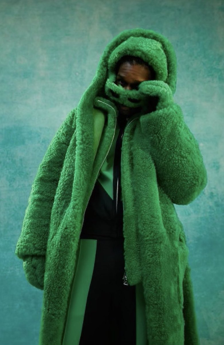 StreetFashion01's tweet photo. Asap Rocky wearing Full Bottega Veneta “Wardrobe 02”!💚 https://t.co/1SXdfq4i21