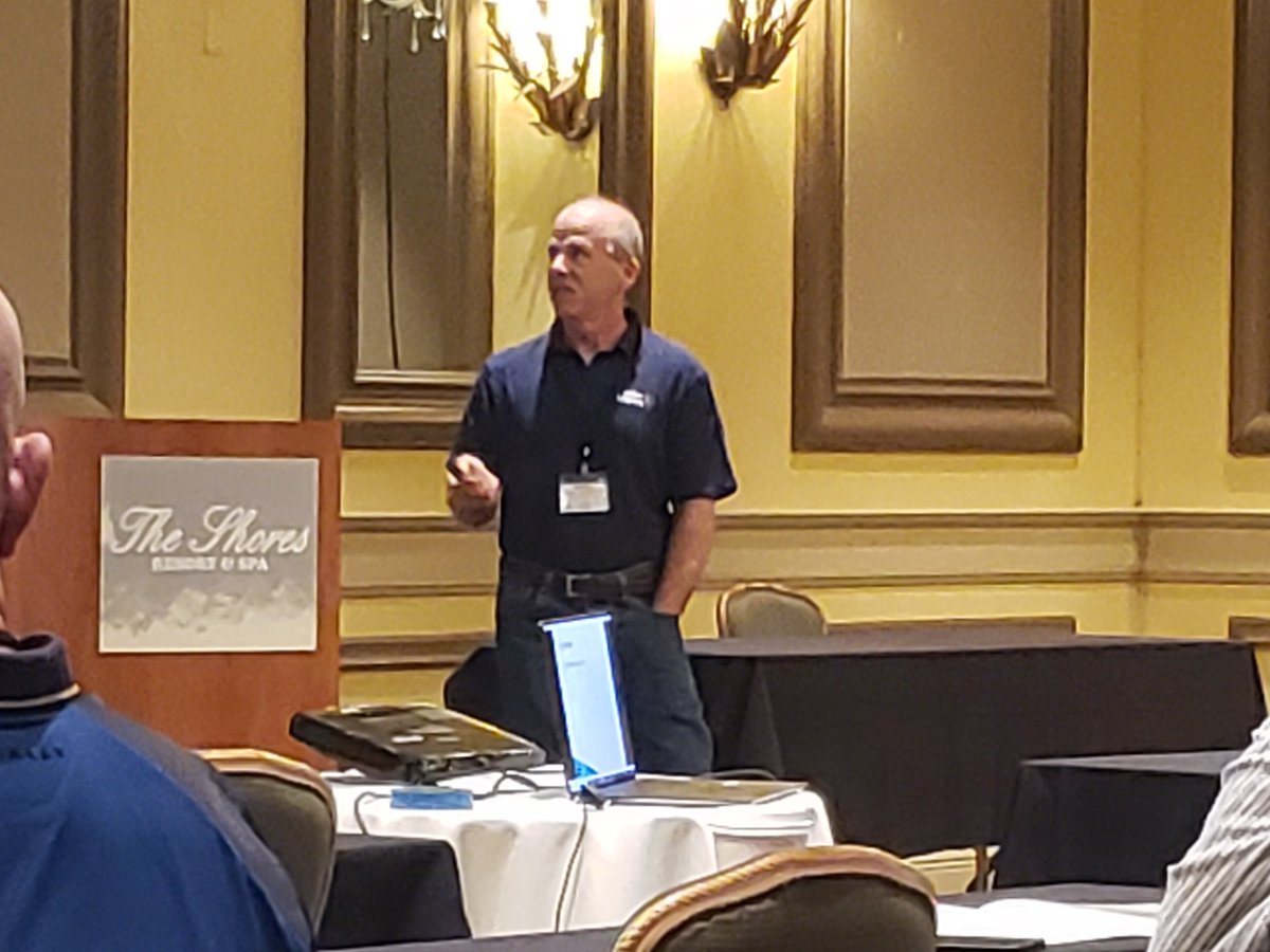 Barry Jacobson from Solar Impact speaks about solar systems during today's general session.  #FASABE2021