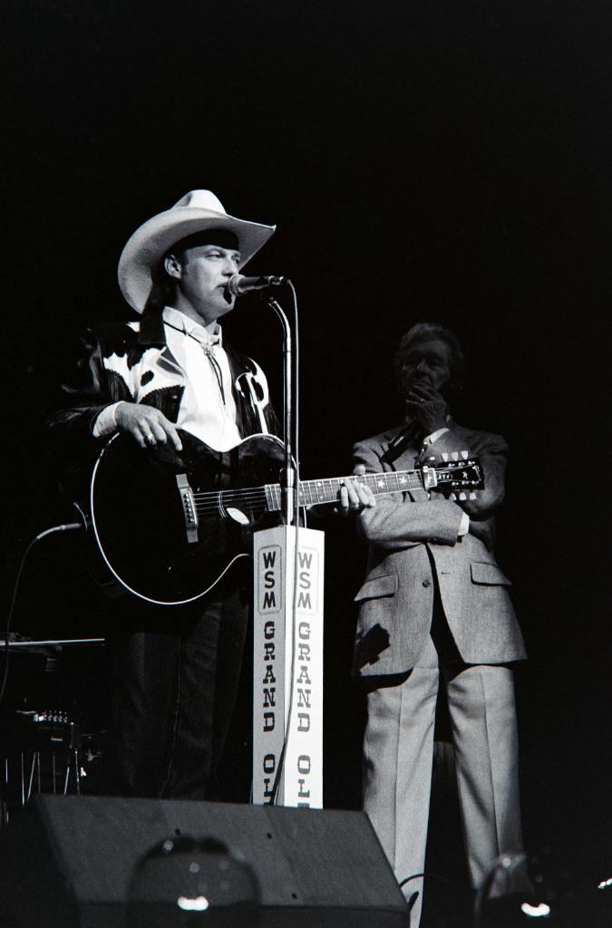 Ricky Van Shelton became a member of the Opry 33 years ago today! 

What's your favorite song of his?