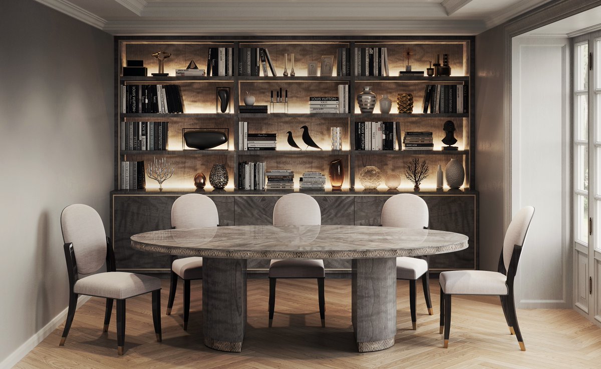 DAVIDSON London (@davidsonlondon) on Twitter photo The Howes Dining Table | A stunning oval dining table celebrating a 25-year friendship between DAVIDSON and <a href="/TaylorHowes/">Taylor Howes</a> the Howes Table is a true celebration and exemplar of British craftsmanship. Discover > bit.ly/TheHowesDining… | #davidsonlondon #taylorhowesdesigns The Howes Dining Table | A stunning oval dining table celebrating a 25-year friendship between DAVIDSON and <a href="/TaylorHowes/">Taylor Howes</a> the Howes Table is a true celebration and exemplar of British craftsmanship. Discover > bit.ly/TheHowesDining… | #davidsonlondon #taylorhowesdesigns