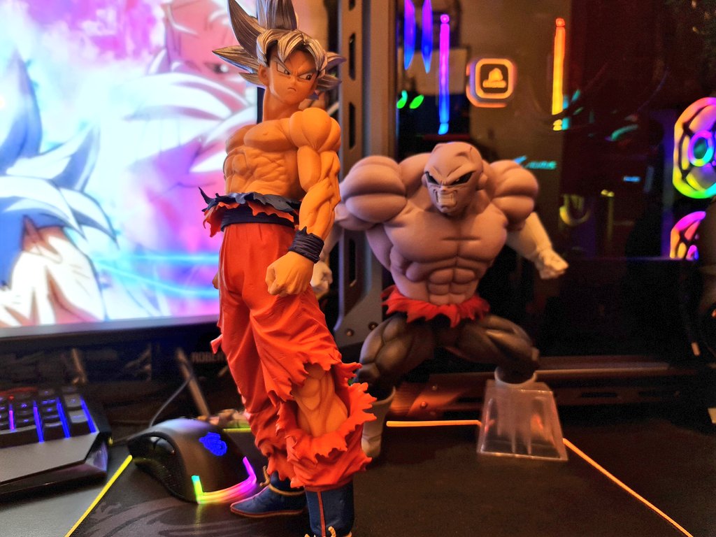 BioKitus's tweet photo. Migatte no Gokui se vino. Jiren esperaba su llegada 😎
#Goku #DragonBall #DragonBallSuper #MasterliseExtra #BANDAI #ichibansho https://t.co/gRRick9Fvq