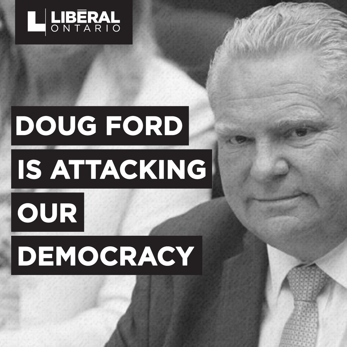Just when you think Doug Ford can’t be any more crass, he shows a remarkable capacity to exceed expectations. Using the notwithstanding clause to cling to power is an attack on our democracy: bit.ly/CharterRights

#onpoli
