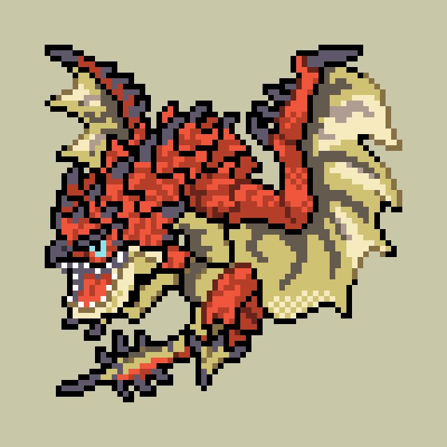Twoucan ドット絵 モンスターハンター の注目ツイート イラスト マンガ コスプレ モデル Twoucan ドット絵 モンスターハンター の注目ツイート イラスト マンガ コスプレ モデル