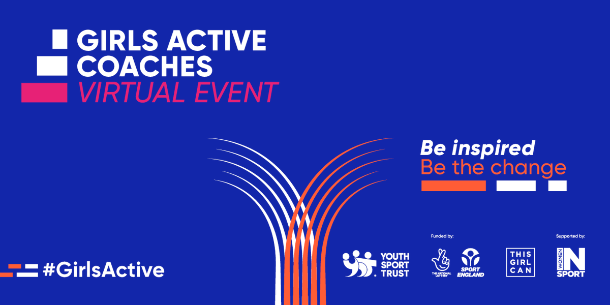Tomorrow our #GirlsActive Coaches Virtual Event begins. Whether you’re taking part in Disco Yoga or listening to the panel discussion; tune in here to get involved, have some fun and as always, keep active. 🤸 💃 🕺 🤾 bit.ly/girlsactiveve