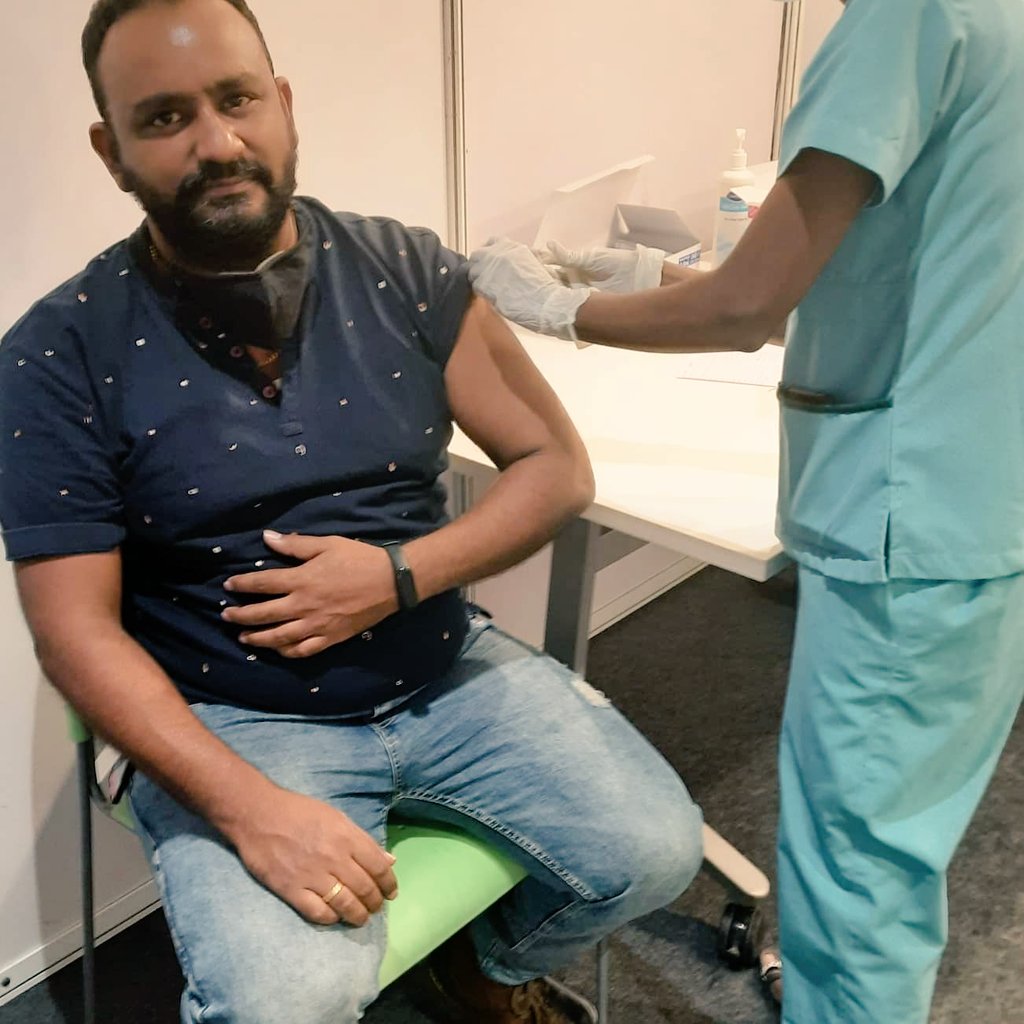 ShanojJohn's tweet photo. There is nothing more important  than the saftey and wellbeing ... Got our First Covid dose at office.. Thank u #pegasystem for arranging #VaccinationDrive for us and our depedents  when world is battling out of vaccine shots...
#lifeatpega #greatplacetowork https://t.co/9C3sX8WY2C