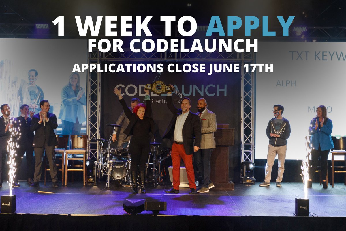 CodeLaunch's tweet image. The application deadline for CodeLaunch ATL 2021 is only a week away! Applications close June 17th. What are you waiting for? Apply for CodeLaunch ATL 2021 today!

codelaunch.com/apply/?id=1587

#startups #seedaccelerator #codelaunch #startup #startupnation #startupfunding #atl