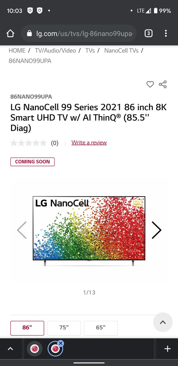 Constable_Chaos's tweet photo. @LGUS This is what I see on your website. Still "Coming Soon" https://t.co/1E6kmMCOBc