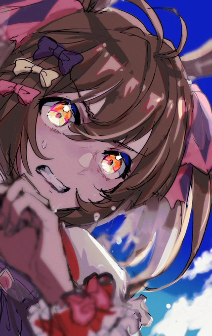 最終直線逃げきれファル子〜🎀 