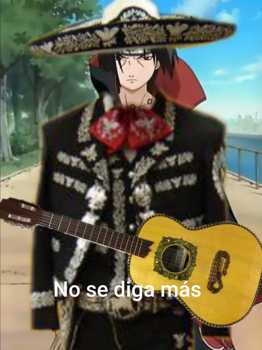 TheSparkRoxas's tweet photo. @IbaiLlanos Llego la hora de mostrar al Itachi Mariachi https://t.co/0rzX4OUEvU
