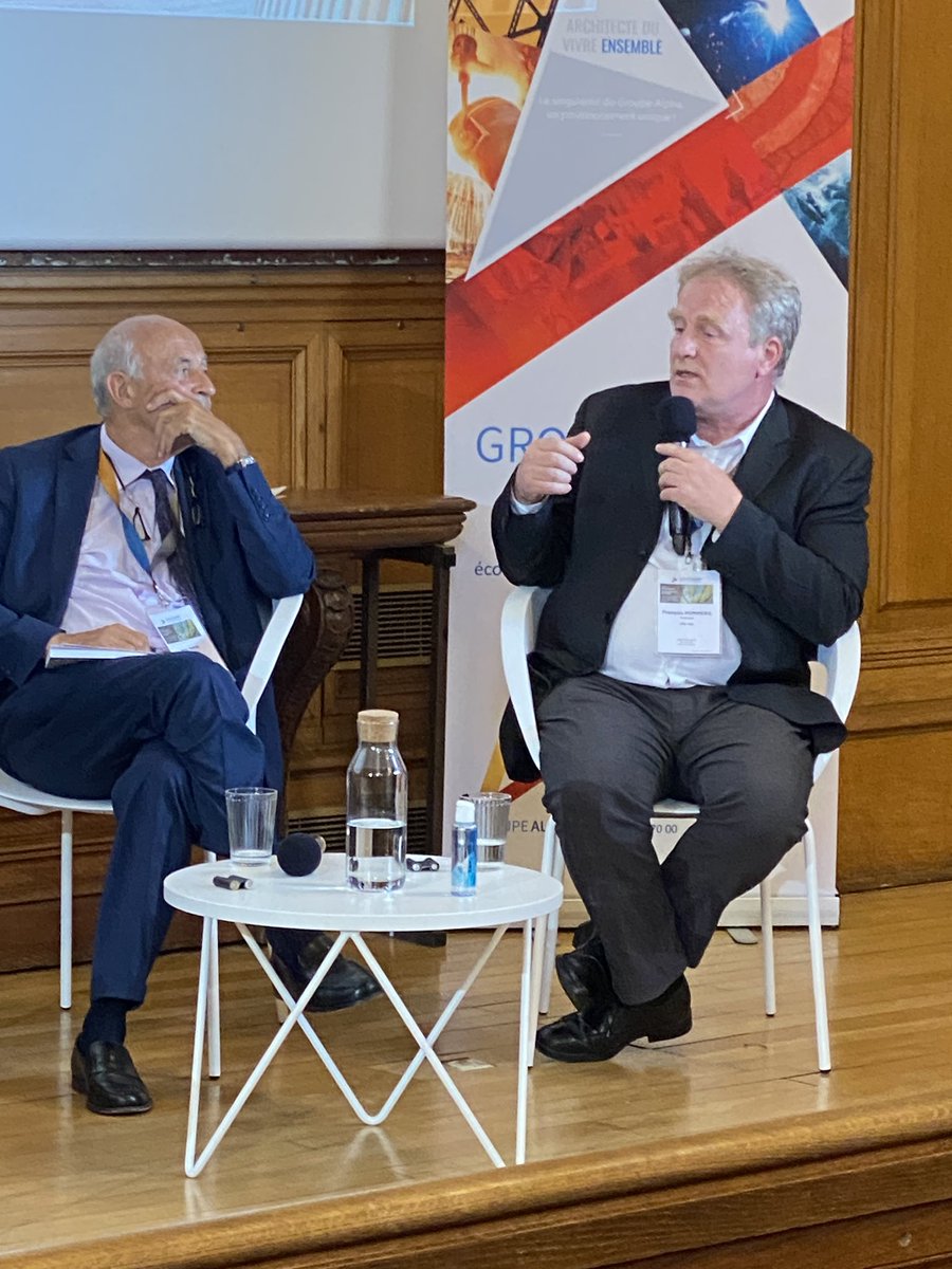 CFECGC's tweet photo. “la crise nous a appris l’importance des stocks et des transports. Nous avons pris conscience de ce qu’implique le ‘juste à temps’” @fhommeril #AlphaDebats https://t.co/ZkRbZ8foPd