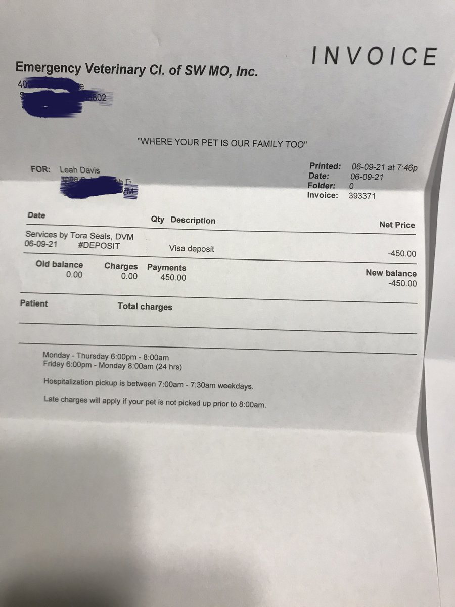 clanmccarter's tweet photo. 2/2 (cont) We are raising the funds because we recently moved and to MO from NC and all we had left to pay the vet with was July rent. Any who wish to donate and receive personalized pet art, email leahtribal@gmail.com #CatsOfTwitter https://t.co/BZ37LI5X4E