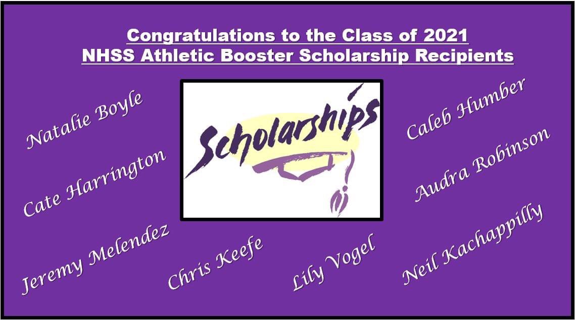 NHSS_AthBooster's tweet photo. 🎓 Congratulations to the Class of 2021 NHSS Athletic Booster Scholarship recipients! We wish you health, happiness, and much success as you move on to the next chapters of your lives. #AlwaysAPanther https://t.co/Ja5vhgkuFr