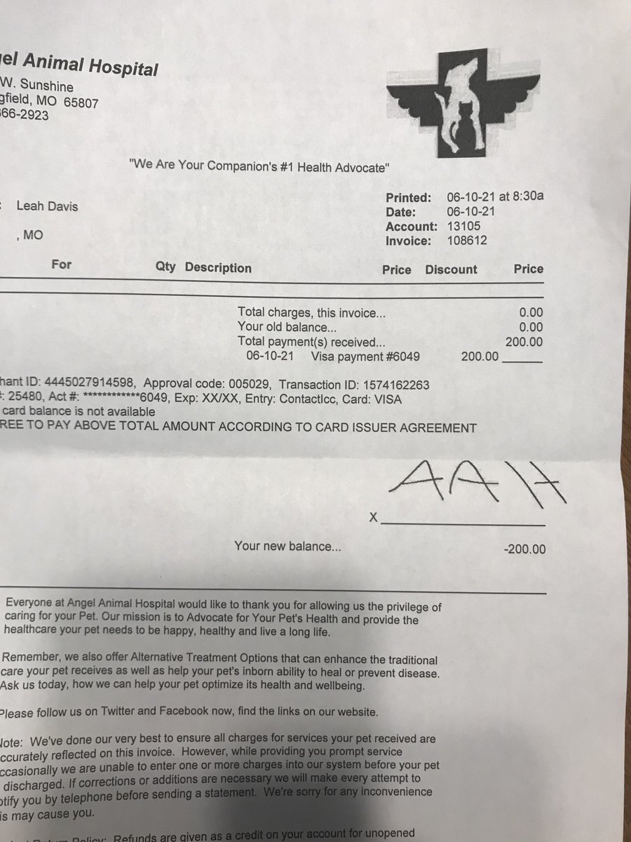 clanmccarter's tweet photo. 2/2 (cont) We are raising the funds because we recently moved and to MO from NC and all we had left to pay the vet with was July rent. Any who wish to donate and receive personalized pet art, email leahtribal@gmail.com #CatsOfTwitter https://t.co/BZ37LI5X4E