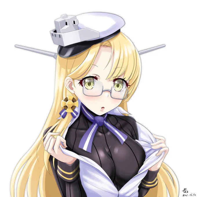 黒インナーの方が好みなのでレベリングに勤しむノーザンプトン #艦これ #艦これ版深夜の真剣お絵描き60分一本勝負
#艦これ版真剣お絵描き60分一本勝負_20210610 https://t.co/DlIhRtIjgw 