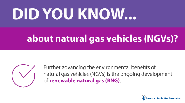 APGA's tweet photo. Did you know... further advancing the environmental benefits of #natgas vehicles (#NGVs) is the ongoing development of renewable #naturalgas (#RNG)? #KnowNaturalGas #DYK https://t.co/pkRRg1roUs