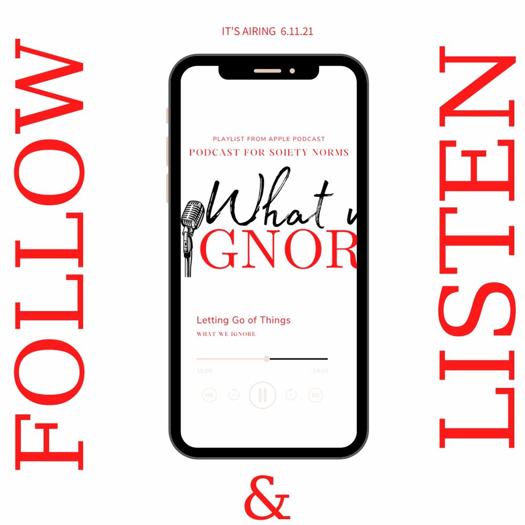 whatweignore's tweet image. What is something you have been putting off to the side of letting go? Share below👇🏾 We want to hear your thoughts. As tomorrow at 11 AM CST there will be an all new podcast on “Letting Go of Things.” #LetsTalkAboutIt #wewontignore #letsdiscussit #letsgo