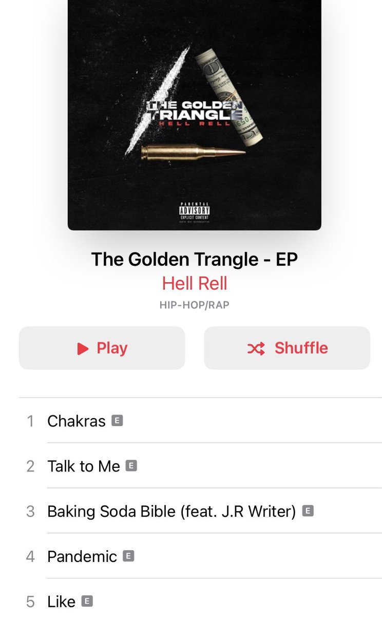_RZAK's tweet image. @THEREALHELLRELL - The Golden Triangle Ep. OUT NOW🚨 
🎛Tracks 2,3,4 Produced By @_RZAK 
S/o @JRWriter_ 🤟🏼
