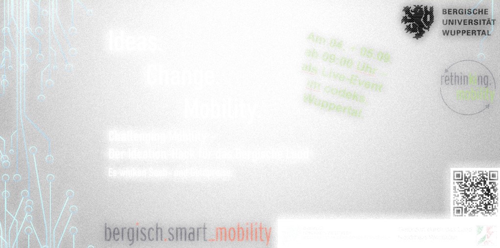 BergischRethink's tweet photo. NEWS - Die Fortsetzung des #hackathons #hack4sc steht an. Neues Format, neue Challenges. Bleibt gespannt – Infos folgen in den nächsten Wochen! #icm #rethinkingmobility #bergischsmartmobility https://t.co/PEn5TizkDv