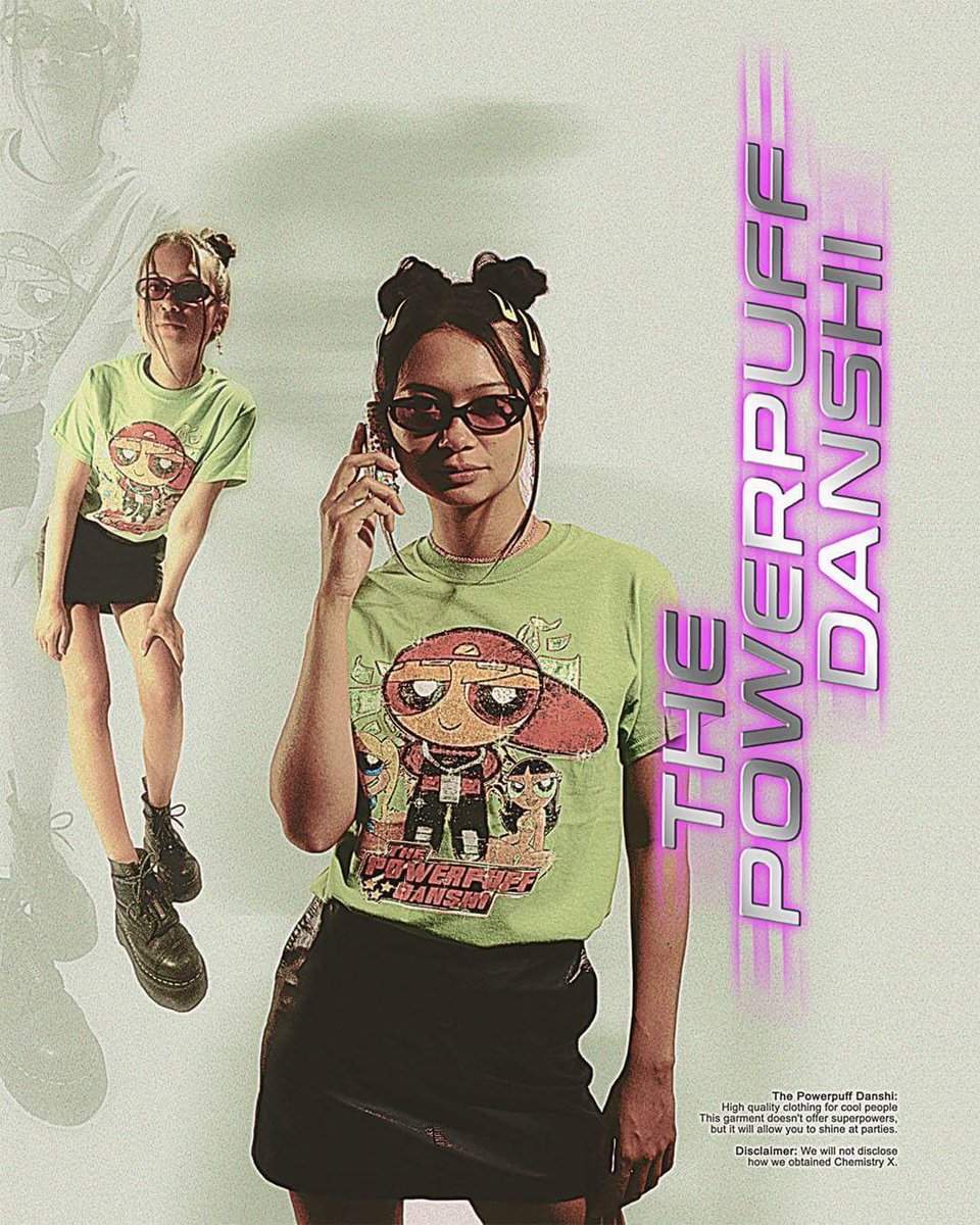 Breaking News: We are told that Mojo Jojo would have stolen copies of the tees and could sell them on the black market tomorrow at 6pm (utc+2). Stay tuned on @danshizen for more news!
____
Together, let’s recreate the network! 🔥📟🔥

#powerpuffgirls #rowdyruffboys