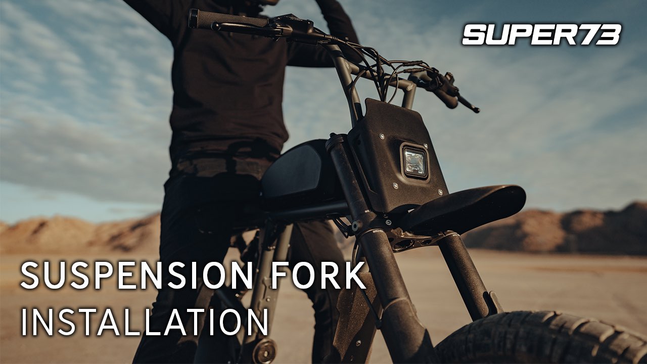 Super 73 top suspension fork
