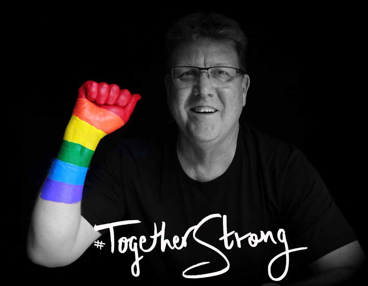 DougCaseSD's tweet image. Happy Pride!