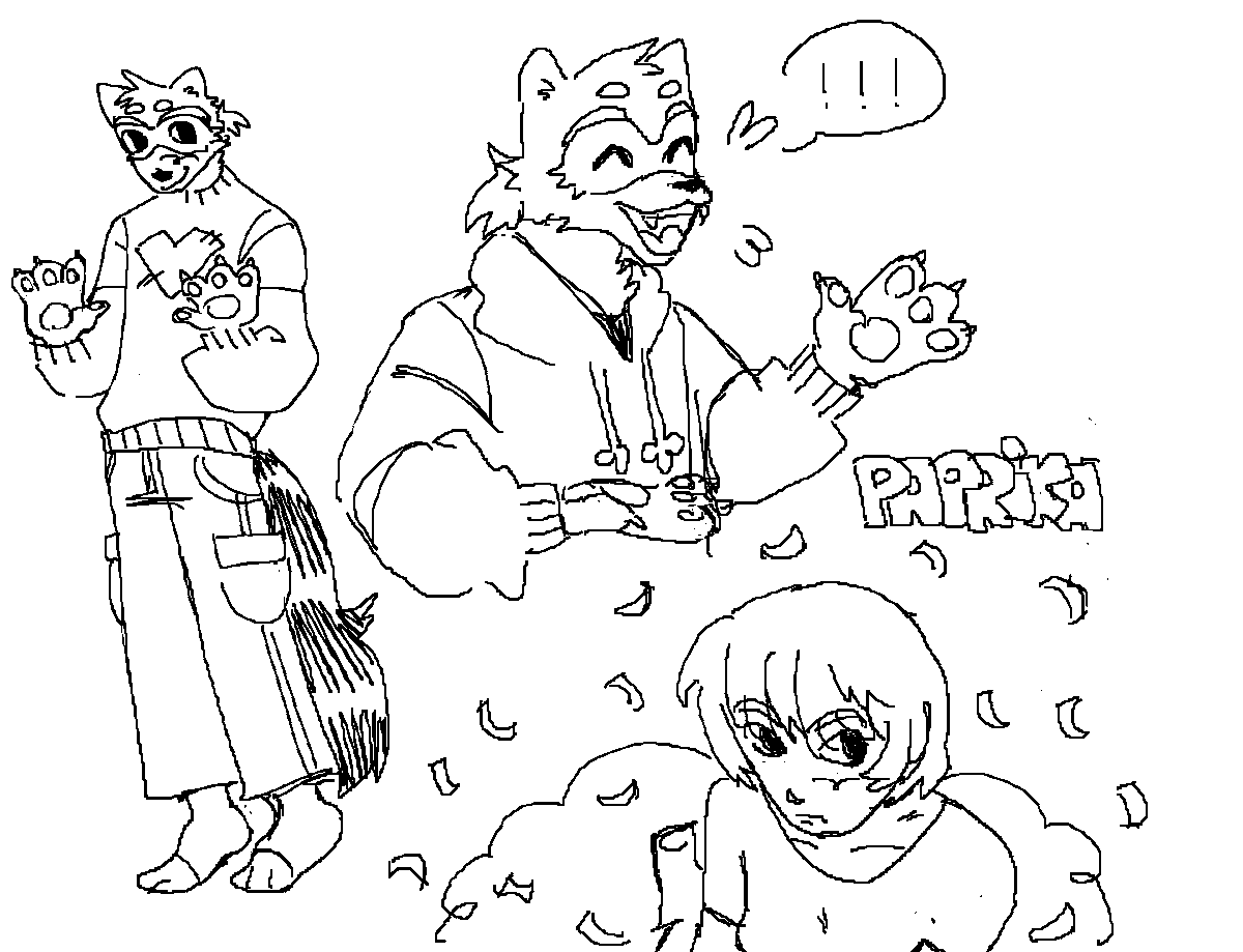 mspaint doodles while i was on class..... might come back to irl school so idk if i can draw that much cries 