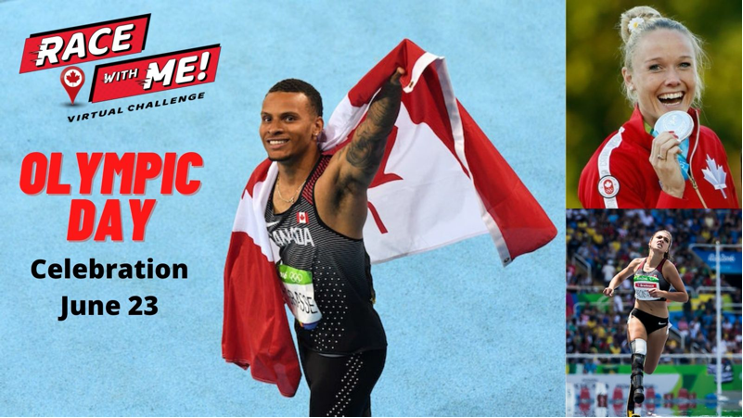 Looking for a fun, end of year activity for your students?  Join <a href="/De6rasse/">Andre De Grasse</a> and the Olympic Day celebration on June 23rd which is also the one-month countdown to the Tokyo Games!

Register today at forms.gle/Cam2otkcxZZAKC…  

#RaceWithMe #OlympicDay
<a href="/SarahWells400mh/">Sarah Wells</a> <a href="/marissa_paps/">Marissa Paps</a>