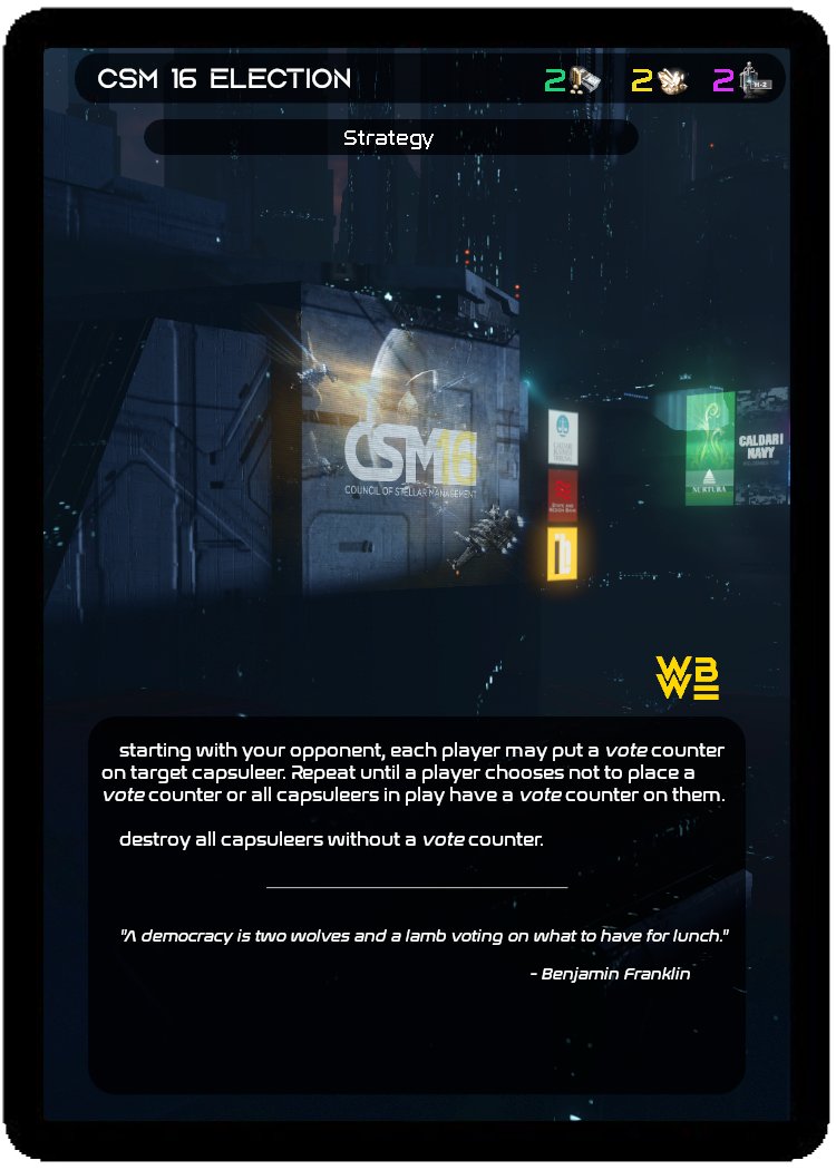 I voted today, you better don't forget.
#EVEOnline   #tweetfleet