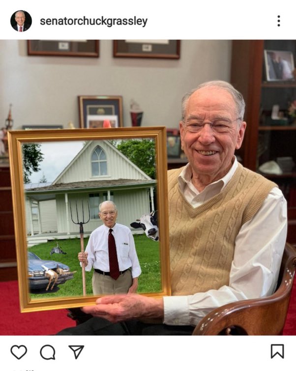 🦌 Chuck Grassley’s Deer 🦌 deer/dear (@deer_chuck) on Twitter photo 