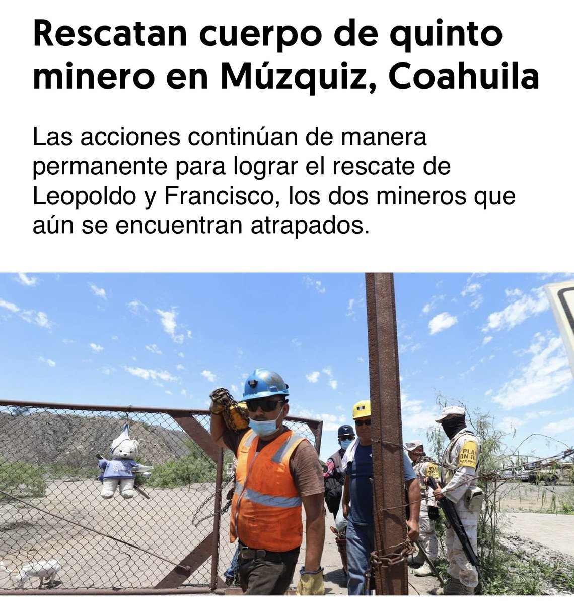 JJDiazMachuca's tweet image. ¿No habrá culpables de la L-12 ni de la mina en Múzquiz? 
De la L-12 todo señala como culpables a @m_ebrard y @mario_delgado 
De la mina, @lopezobrador_ y @ManuelBartlett estaban enterados de la falta de seguridad, y fueron omisos