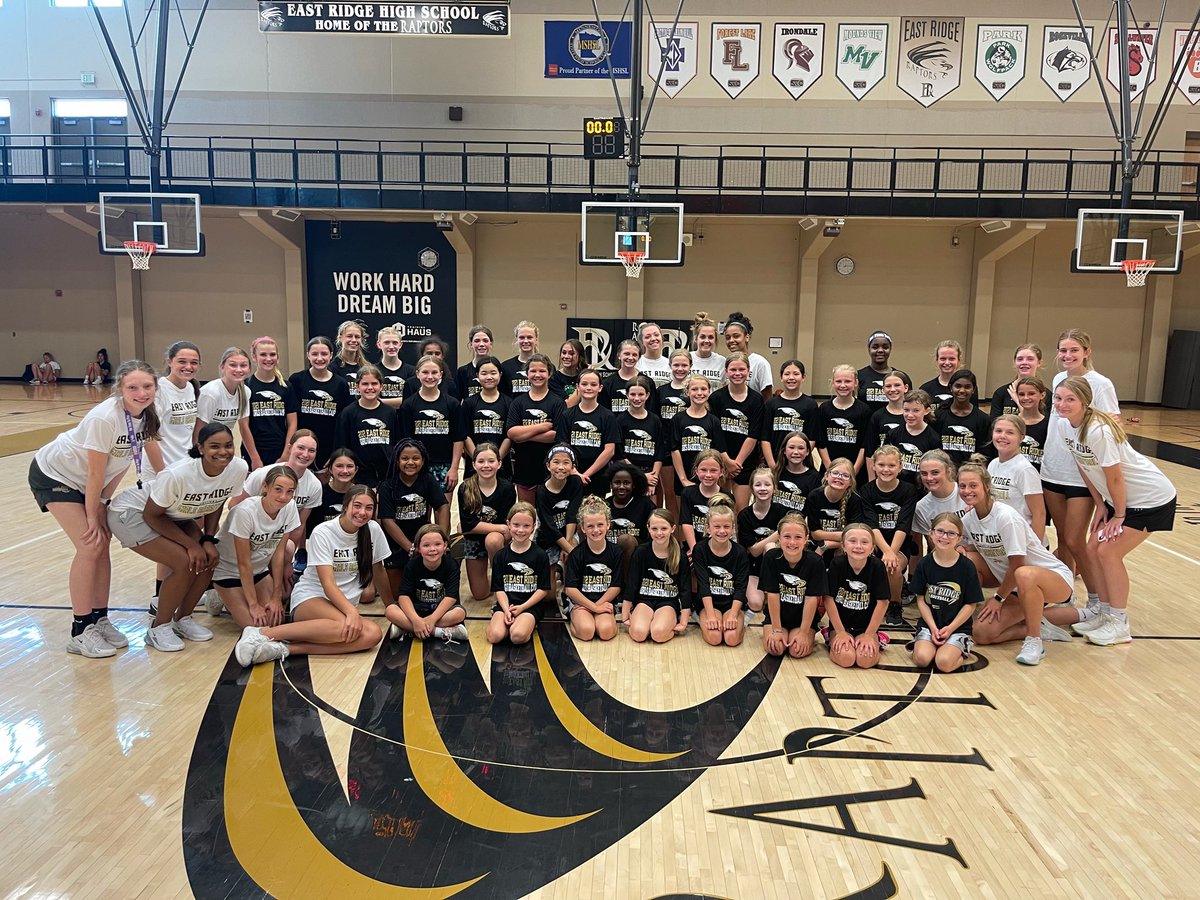 ☀️Session 1 of ERGBB camp is over and wow did we have a BLAST! Thank you to ERAA and the woodbury community for supporting our young women! GO RAPTORS! ☀️