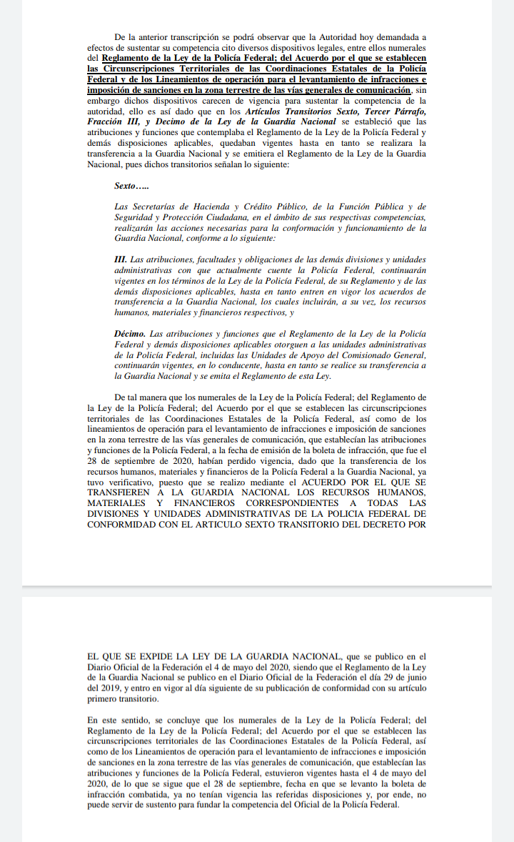 LicTovar's tweet photo. Sabías que todas las Multas de Policía Federal son ilegales??
Les voy a dar el Concepto de Nulidad más importante para ganar los asuntos por falta de competencia. Hay les va. Abusados. https://t.co/Gsq4n1TZ3u