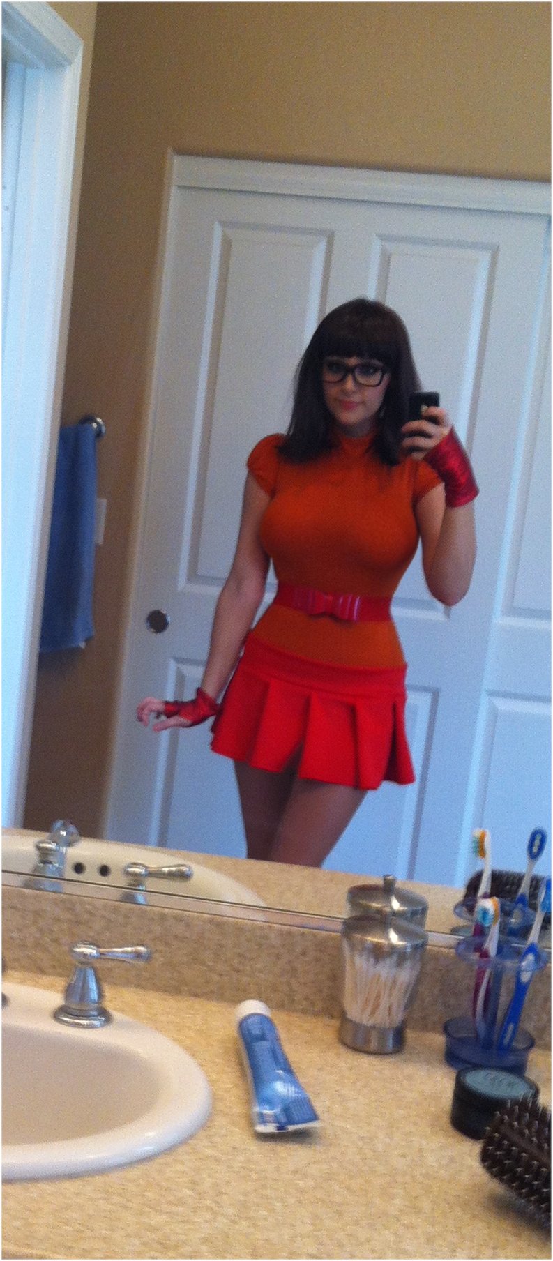 Angie Griffin on X: My very first Velma cosplay ❤️❤️ https