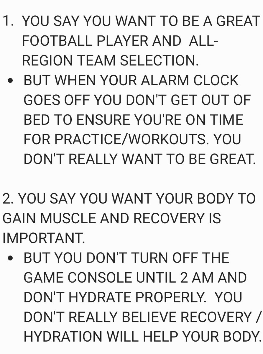 YOU DON'T REALLY.....