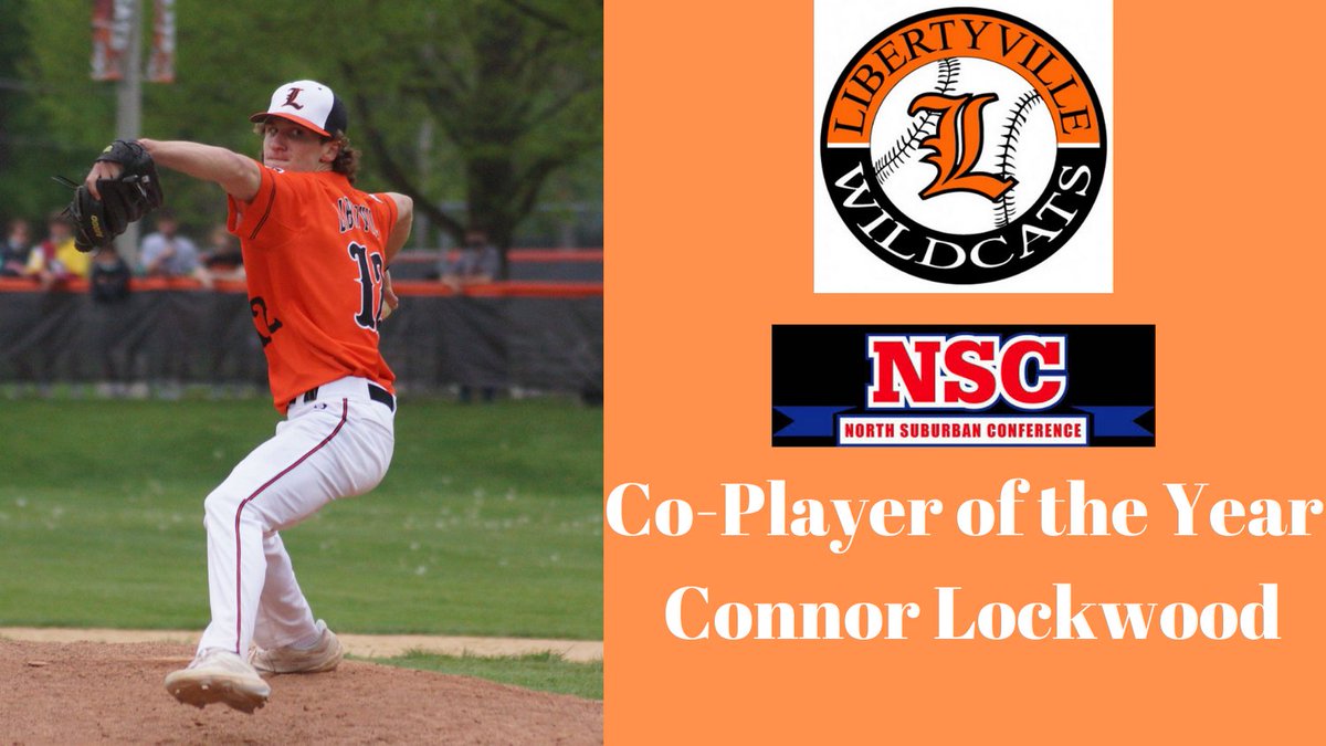 Congrats to <a href="/connor_lockwood/">Connor Lockwood</a> on earning North Suburban Conference Co-Player of the Year.