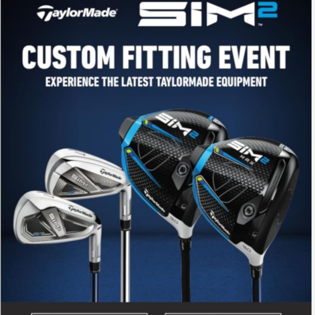 TaylorMade Custom fitting day by TaylorMade master fitter at copcut golf centre on Monday 21st June from 3 to 7.
Book your appointment in our Pro shop.
Play your best this season.
Copcut golf centre WR9 7JB