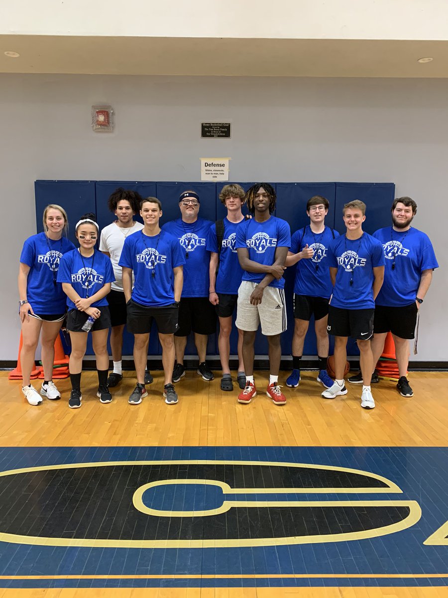 Shout out to these coaches this week, they made camp happen. On to 6th-9th grade camp next week. #WhateverItTakes #goRoyals