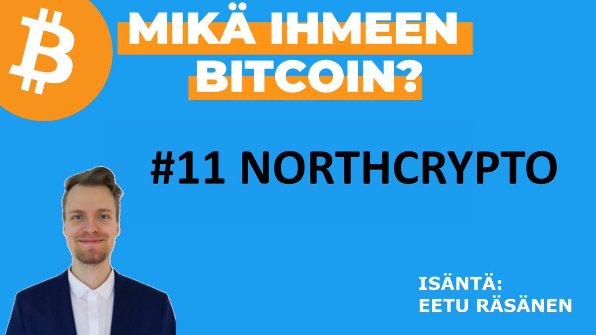 #11 NorthCrypto

Jakson vieraana Mikko Soon NorthCryptolta. Jutellaan Mikon kanssa Bitcoinista ja <a href="/northcryptocom/">Northcrypto 🧭</a>  palveluista. Mikko paljastaa myös omaa sijoitusportfoliotaan. Hyppää mukaan Bitcoinin kaninkoloon!

Katso jakso YouTubessa:
youtu.be/c3Nv9LuwYl0

#Bitcoin