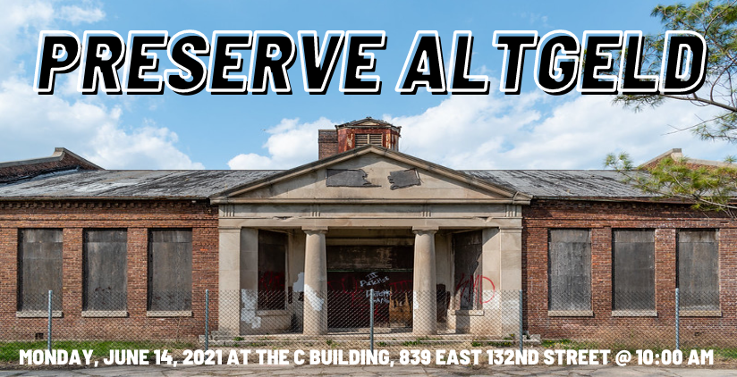 il_gnd's tweet photo. 📢MONDAY, June 14th, say NO to more buildings to be torn down in Altgeld Gardens by attending @PCR_Chicago1979's Press Conference @ 10:00am, C Building, 839 East 132nd Street. We need to restore this building into a vocational training center for the Far Southside communities. https://t.co/Fje4fHhS2G