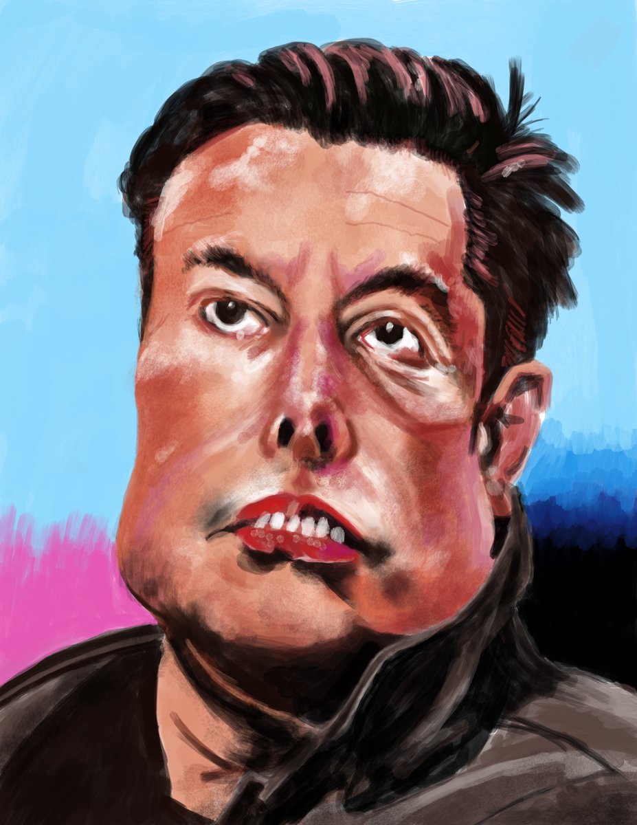 CruddySummer's tweet photo. New Cruddy Art! NFT! 
Cruddy #ElonMusk !
@onhicetnunc @hicetnunc2000 
Object #125311
Just 1 #tezos gets you cruddy art!!!!!

#NFT #nftart #NFTCommunity #nftcollector #NFTartist #CleanNFT #hicetnunc https://t.co/fctii0RsU3