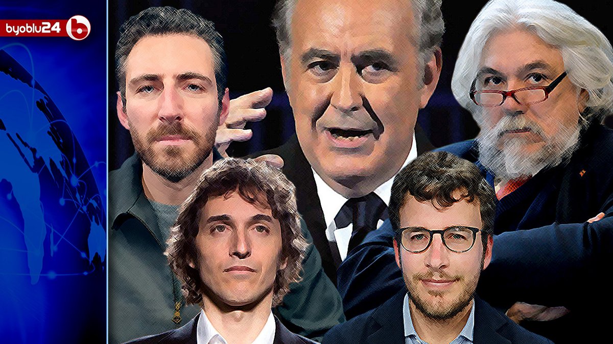 Byoblu on Twitter "Santoro accusa la tv di non dar voce ai critici della narrazione a senso