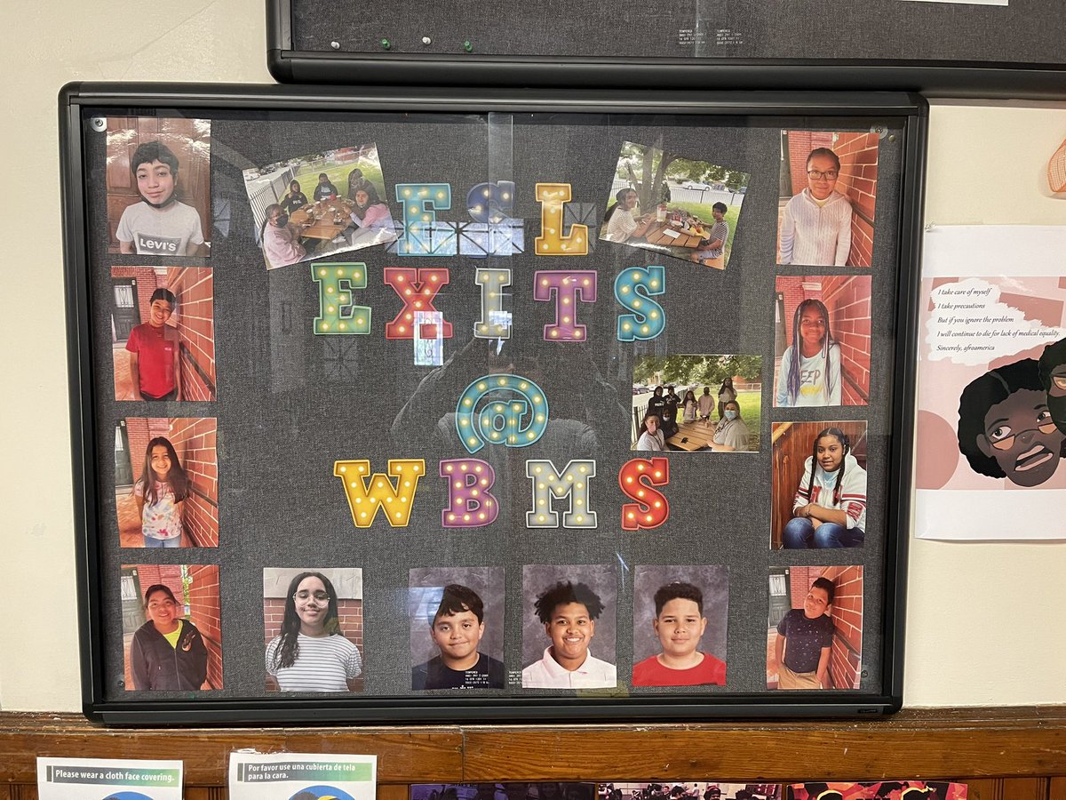 DrWJReilly's tweet photo. This year, 12 students successfully emerged as bilinguals and many more significantly increasing their ACCESS scores! So much credit to our fabulous MLL dept and teaching team for supporting ALL @WestBroadwayMS learners #EquityMatters @PVDSecondarySch https://t.co/76LXw9UVOp