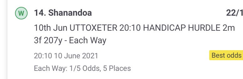 ExpressTips1's tweet image. ON FIRE TODAY - WINNERS AT 20/1, 18/1 &amp;amp; 22/1. Follow now for more superb free tips 🔥 💰#expresstips #bettingtips #horseracing