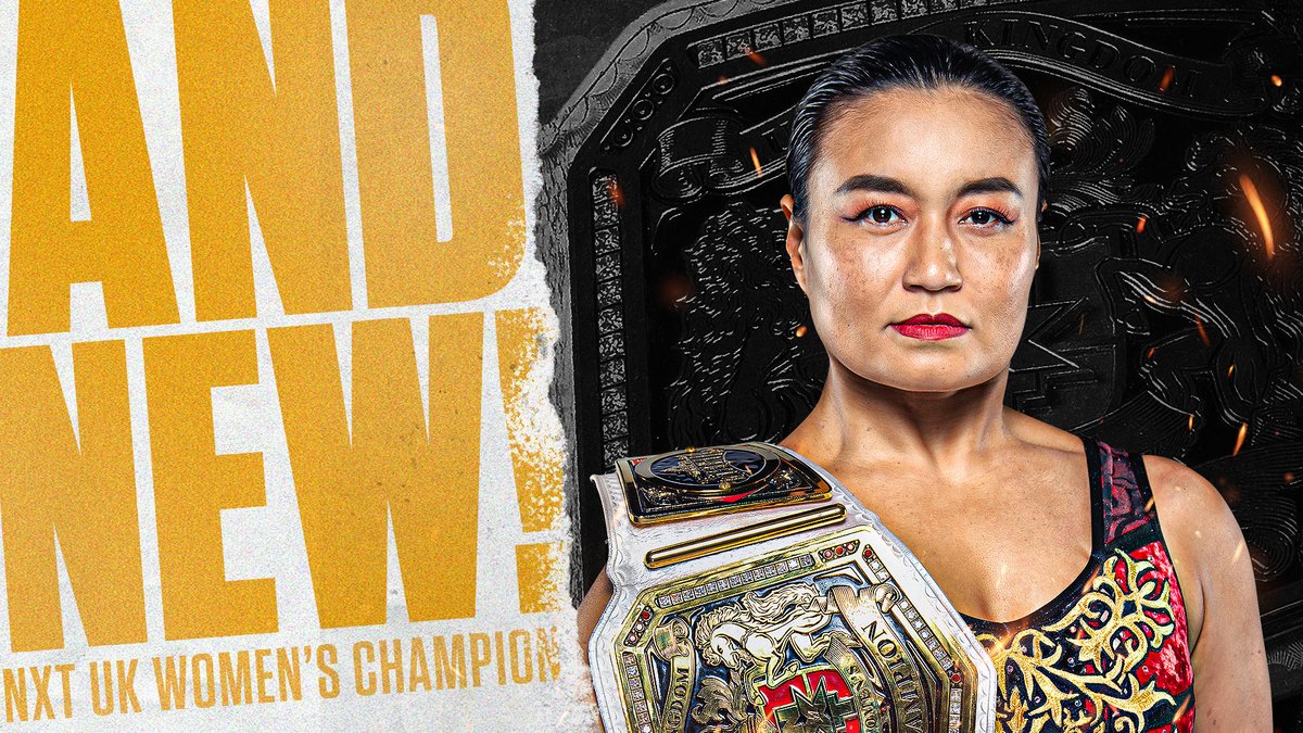 Meiko Satomura Wins NXT UK Women’s Championship