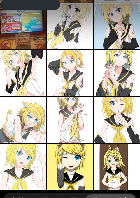 イラスト描き始めてから20ヶ月経つけど
リンちゃんだけ11枚も描いてる 