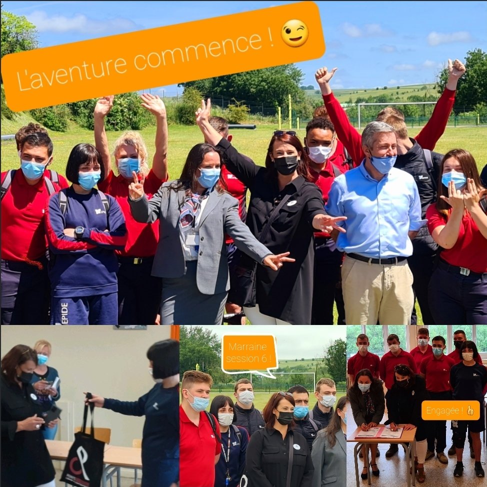 #PartenariatEPIDE #AvecPôleEmploi 
Je me suis engagée ce jour en tant que Marraine <a href="/EPIDE_Officiel/">EPIDE - Compte officiel</a> Doullens
🎬 Fière de cet engagement avec une promo session6 Vitaminée!💥
💪Des actions avec de belles perspectives...
🙏Merci à l'EPIDE pour sa confiance 
🤝Un partenariat dynamique
