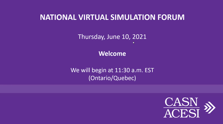NurseKillam's tweet photo. I am extremely excited to participate in the National Forum on Virtual Simulation hosted by @CASN43 today. It is going to be a great line-up!! @ejfudd @sandraucalgary @CANSim3 @marianlflude @INACSL
@hardern https://t.co/cnQWN4vqeq