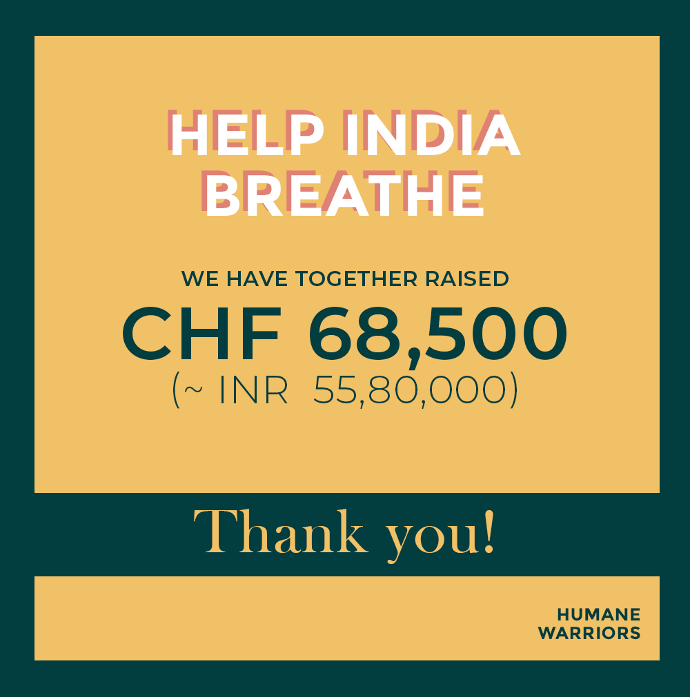 WarriorsHumane's tweet photo. We are deeply grateful to everyone who has contributed to our #HelpIndiaBreathe campaign. Your donations have made a significant impact in the lives of under-resourced people from more than 23 communities. 
#Covid19India #HumaneWarriors https://t.co/4qHsnNfe3m